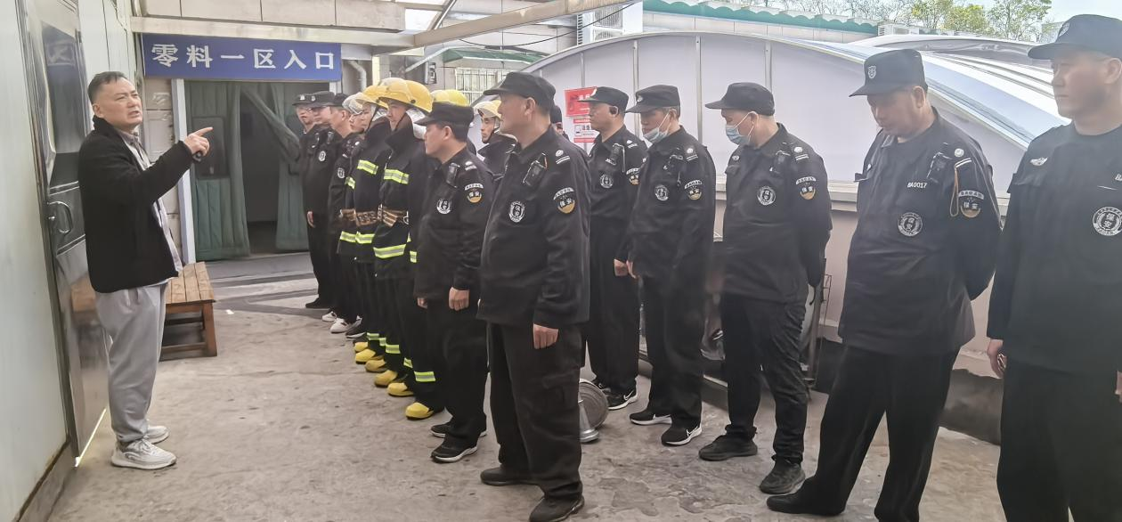 查隐患，练应急——钱江商城春季清静大检查
