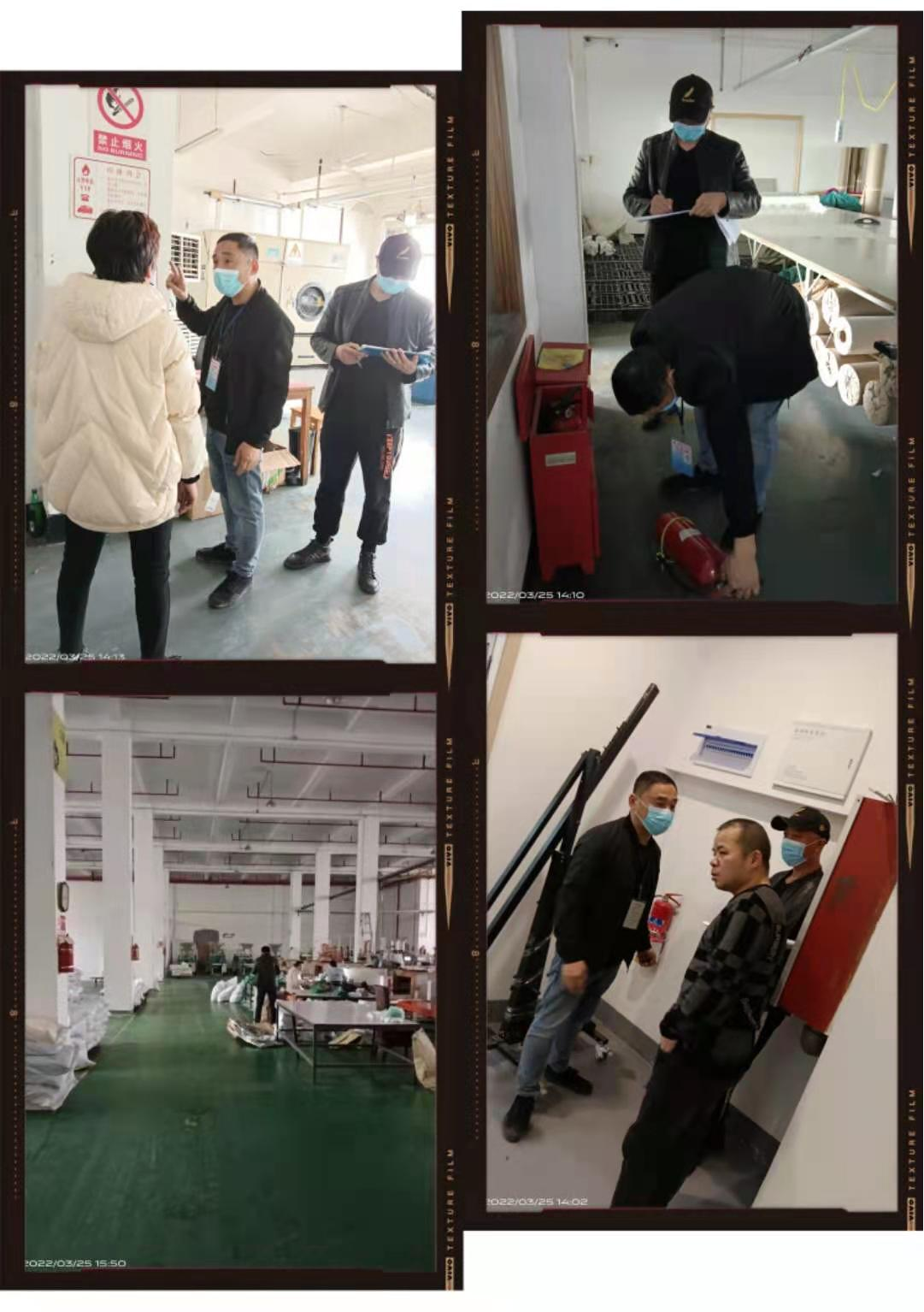 按期开展消防检查，牢筑企业清静防地