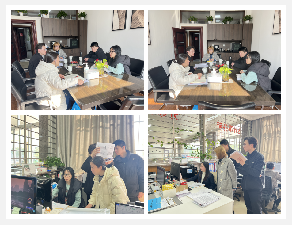 临平区统计局莅临88858cc永利官网科创工业园指导调研事情