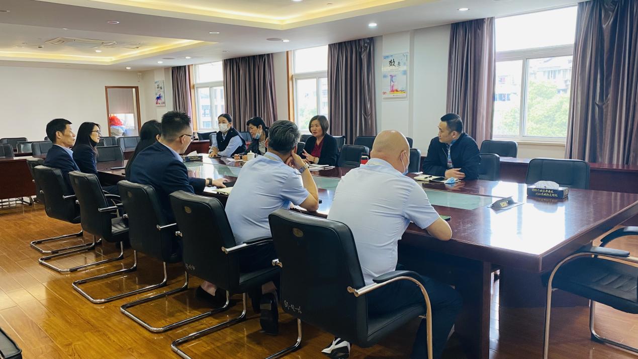 浙江88858cc永利官网集团纪律检查委员会走访钱江商城 调研党风廉政建设事情