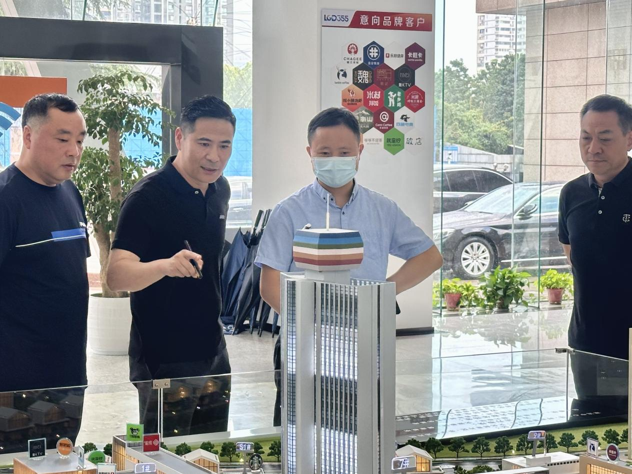 包河戋戋委常委、副区长韩绚烂一行莅临安徽老广电355项目调研